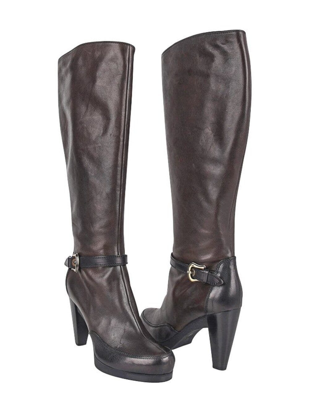 Fendi - Zucca FF logo - Leather Boots